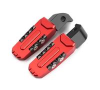 Foot Pegs For NMAX 155 125 N MAX 2023 2024 Motorcycle Accessories Rear Foot Pegs Rests Pedals Footpegs(Red b)