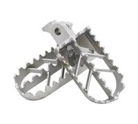 Foot Pegs For XR50R For CRF50 For CRF70 For CRF80 For CRF100F Motocross Universal Stainless Steel Foot Rest Pegs Footpegs Guard Motorcycle Pedal Pair Motorbike