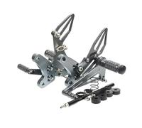 Foot Pegs For ZX4R ZX4RR 2023+ Motorcycle Accessories Footrest Footrests Footpeg Pedal Foot Peg Rearset Rear Set Rest(GRAY)