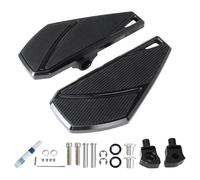Foot Pegs Front Footboards Floorboards For Indian For Scout Rogue For Scout Bobber For Scout Sixty/ABS Motorcycle Driver Foot Pedals(Black)