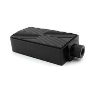 Foot Pegs Motorcycle Brake Lever Bracket Foot Pegs Pedal For R18 2020 2021 2022(Black)