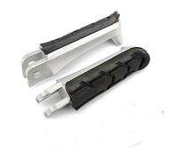 Foot Pegs Motorcycle Front Foot Pegs Footrests Black Pedals For CB250 For CBR600F For CB600F For NC700 For Hornet 250 600 Aluminum Rubber
