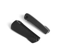 Foot Pegs Motorcycle Passenger Rear Footrests Foot Peg Extended Footpegs Accessories For Vespa GT 60 GTS GTV 125 150 200 250 300 300ie(Black - A)