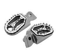 Foot Pegs Pedals Compatible With Suzuki For RM250 For RMZ450 2010 2011 2012 2013 2014 2015 1 Pair Motorcycle Offroad Dirt Biker Foot Peg Rest Pedal