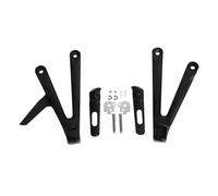 Foot Pegs Pedals For CBR600RR 2005-2006 Motorcycle Rear Footrest Passenger Foot Pegs Brackets Modified Universal Upgrade Replacement Parts Accessories(Frosted Black)