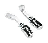 Foot Pegs Pedals For Dyna For Street For Bob For Super For Glide For Wide For Glide Motorcycle Passenger Footpeg Footrest Mount Brackets Footrest Pegs(2)