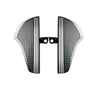 Foot Pegs Pedals For Touring For Electra For Street For Glide For Softail For Dyna Motorcycle Floorboards Set Front Rear Footboards Driver Passenger(Chrome Rear Footpeg)