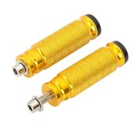 Foot Pegs Universal CNC Motorcycle Motorbike Foot Pegs Fit For BMW Fit For Honda Fit For Kawasaki Fit For Yamaha Fit For Suzuki(Gold)