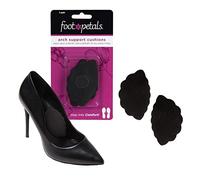 FOOT PETALS Support, Arch Comfort for Women's Dress Shoes, Flats Cushion, Black, Medium UK