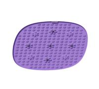 Foot Pressure Point Mat | Ergonomic Reflexology Mat | Petal Texture Round Extra Large Non-Slip Feet Pad for Muscle-Relaxing Spa Athlete Toe Elderly