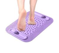 Foot Pressure Point Mat, Foot Pressure Point Massager Reflexology Mat - Massage Tool with Double Ball System for Leg Stimulation for Adults and Seniors Well-Being