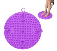 Foot Pressure Point Mat - Soft Massage Pad for Relaxation, Ergonomic Floor Cushion | Sheet for Feet Relief, High Elastic Foam Grid Tile Texture for Stress Home Use