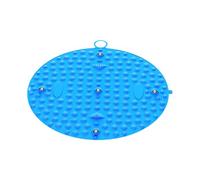 Foot Pressure Point Mat - TPE 34 x 34 cm Elastic Massage Mat | Relaxing Foot Massager for and Circulation | Non-Slip Pad for Home, Office and Relaxation