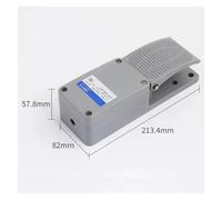 Foot Pressure Switch Pedal YDT1-17 Aluminum Shell With KH9011 6A 380V IDGTTLDF