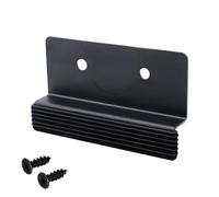 Foot Pull Handle - Stainless Touchless Opener for Drawers Cabinets | Under Cabinet Kick Plate Lever Tab Grip Control Pedal Tool for Kitchen Bins Access Strip Mount Pad Hook Step Touch Pull