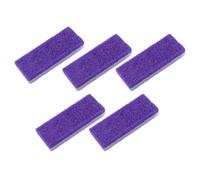 Foot Pumice Stone Blue Pu Callus Remover Double-Sided 5pcs