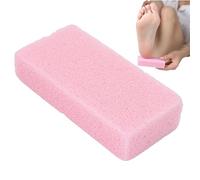 Foot Pumice Stone - Square Pink Hard Dead Skin Remove Scrubber Foot Callus Remover Foot Scrubber Rough Skin Scrubber Foot Care Pedicure Tool for Nail Tool Foot Scrubber Care