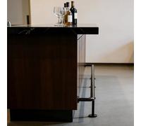 Foot Railing for Restaurants and Homes, Durable Stainless Steel Construction, Easy Installation, Supports Heavy Loads