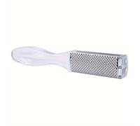 Foot Rasp & Callus Remover - Smooth Dead Skin, Remove Rough Corns - Versatile & Efficient, Double Sided with Glass Handle