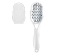 Foot Rasp Hard Skin Remover, Dead Skin Remover for Feet with Dander Container, Premium Stainless Steel Feet Care Callus Shaver for Dry Wet Foot Heel Callus, Dead, Cracked Skin