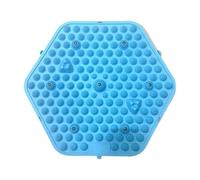 Foot Reflex Zone Mat Set, Portable Acupressure Running Mat, Magnetic Pressure Point Pad, Hexagonal Massage Mat, Foot, Soles, Training Mat for Yoga, Relaxation, Home, Therapy, Well-Being