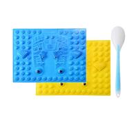 Foot Reflexology Map,Folding Massage Pressure Point Foot Pad - Portable Massage Faith Reflexology Travel Tool for Home Company