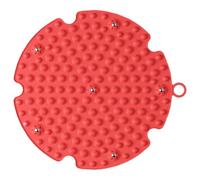 Foot Reflexology Mat, Reflex Zone Mat for Feet, 20.47 Inch Round Pressure Point Mat, Anti-Fatigue Walk, Acuppoint Mat Particles, Massage Pad with Raised Massage Points for the Home Office