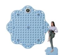 Foot Reflexology Mat - Stimulator with Smart Foot Counter, Home Foot Massager - For Older Athletes Runners Professional Travellers Home Office Bedroom