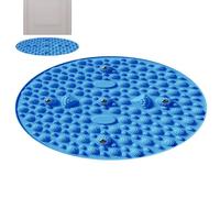 Foot Reflexology Mat - TPE Diameter 35cm | Pressure Point Tool for Round Foot Massage Mat | Portable Massage Cushion for Women and Men for Relaxation, Bure