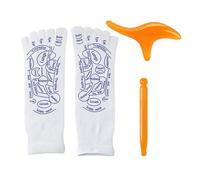 Foot Reflexology Socks Trigger Point Massage Tool Set