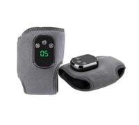 Foot Renew Massager 5 Heat Levels,3 Vibration Modes Auto Shut Off Cordless Heated Ankle Wrap with Heat, for Relaxation Comfort