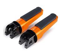Foot Rest Compatible With CB1000R 2008-2016 For CBF600 2004-2014 For CBF600S 2008-2014 Motorcycle Foot Pegs Footrest Front Rider Pedals(Orange)