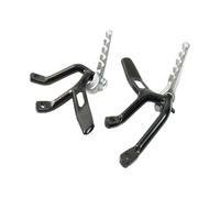 Foot Rest Footpeg Motorcycle Rear Foot Pegs Parts Foldable Footrest Universal Motorcycle Footrest Pedal Mount Bracket Accessories