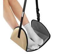 Foot Rest - Foots Hammock | Plane Foot Rest | Long Ride with Adjustable Length | Under Desk Foot Support Swing Relaxing Leg Support Must for Home Offices Train Work Lunch