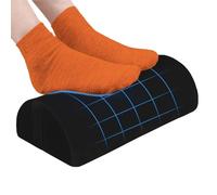 Foot Rest for Under Desk at Work, Comfortable Memory Foam Foot Stool, for Office, Work, Gaming, Computer, Home Office Use, Relieves Leg and Foot Pain