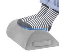 Foot Rest for Under Desk - Memory Foam Cushion, Non Slip Base, Ergonomic Foot Support Cushion with Removable Cover for Home Office, Halture Enhancer for Legs While You Work
