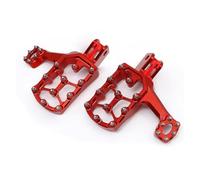 Foot Rest Guard Plate CNC Wide Fat Foot Pegs Extender For CRF230F CRF 230F 2003-2007 2008-2021 Anti Slip Off Road Motorcycle Footrest Accessories Pedals(2)