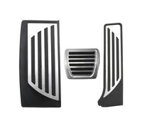 Foot Rest Pedal Pads Cover For Alfa For Romeo For Stelvio 2016-2020 Stainless Steel Car Accelerator Gas Brake Pedal Clutch No Drilling Pedals Accessories(At with rest for sed)