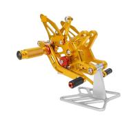 Foot Rest Pegs Motorcycle Modification Foot Pedal For ZX-6R ZX636 2024-2025(Orange)