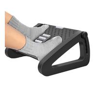 Foot Rest Under Desk, Adjustable Height Footrest Ergonomic Foot Stool with Roller Massager for Office, Pressure Relief, Straightening The Hunchback, Under Desk, Home
