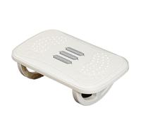 Foot Rest Under Desk Rocking Foot Rest for Under Desk Work Comfortable Foot Stool Ergonomic Footrest with Foot Massage Feet Stand for Office Home for Home, Office(White)