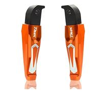 Foot Rests For Y&AMAHA TMAX 500 530 T-MAX500 T-MAX530 T MAX 2012-2017 Motorcycle Rear Passenger CNC Foot Pegs Pedals Footrests(Orange)
