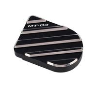 Foot Rests Motorcycle CNC Rear Foot Brakes Pedals Levers Step Plate Extension For MT03 MT-03 MT-25 MT25 MT 03 25 2015-2023