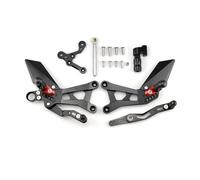 Foot Rests Motorcycle Footrest For R6 2015-2024 Rear Sets Heighten Pedal Adjustable Rearsets FootPegs Shift Lever Brake Kit