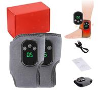 Foot Revive Massager for Neuropathy Portable USB Rechargeable Footrenew Triple Method Massager with Heat, for Relaxation Comfort