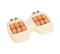Foot Roller | Ergonomic Double Massage Tools,Foot Roller With Magnetic Beads | For Relaxation, For Travel, Work And Daily Use