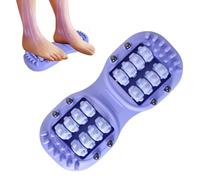 Foot Roller,Portable Acupressure Foot Roller for Muscle Recovery, Dual Pressure Point Foot Massager,Combining Pressing Kneading as one,Essential for Stiff Soles,Yoga and Fitness(33 * 14 * 4.2cm)