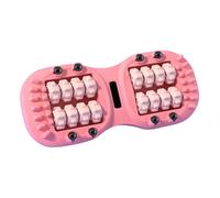 Foot Roller - Portable D-ual Foot Massage Roller - A-cupressure Foots Rollers for Muscle Recovery, D-ual Pressure Point Foots Massager, Combining Pressing & K-neading, E-ssential for Yoga & Fitness