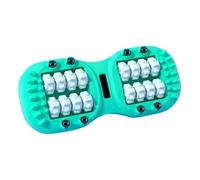 Foot Roller - Portable D-ual Foot Massage Roller - A-cupressure Foots Rollers for Muscle Recovery, D-ual Pressure Point Foots Massager, Combining Pressing & K-neading, E-ssential for Yoga & Fitness