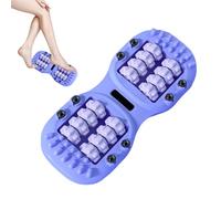Foot Roller - Portable D-ual Foot Massage Roller - A-cupressure Foots Rollers for Muscle Recovery, D-ual Pressure Point Foots Massager, Combining Pressing & K-neading, E-ssential for Yoga & Fitness